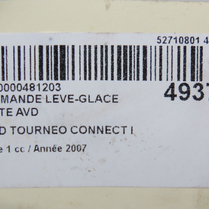 Commande lève-glace porte avant droite occasion FORD TOURNEO CONNECT I Phase 1 03-2003->04-2009 1.8TDdi 90ch 4
