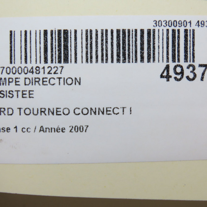 Pompe direction assistee occasion FORD TOURNEO CONNECT I Phase 1 03-2003->04-2009 1.8TDdi 90ch 5