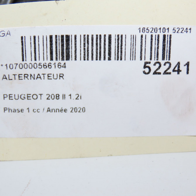 Alternateur occasion  9826574080 6