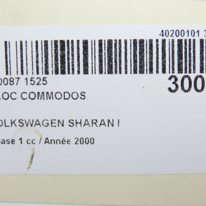Bloc commodos occasion VOLKSWAGEN SHARAN I Phase 1 10-1995->06-2000 TDI 110ch 7