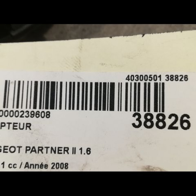 Compteur occasion PEUGEOT PARTNER II Phase 1 05-2008->03-2012 1.6 HDI 75ch 9801642280 3