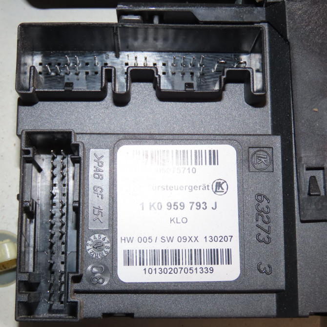 Mecanisme+moteur leve-glace avg occasion SKODA OCTAVIA I 1Z1837461 4