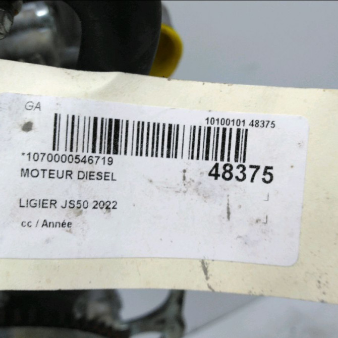 Moteur diesel occasion LIGIER 7