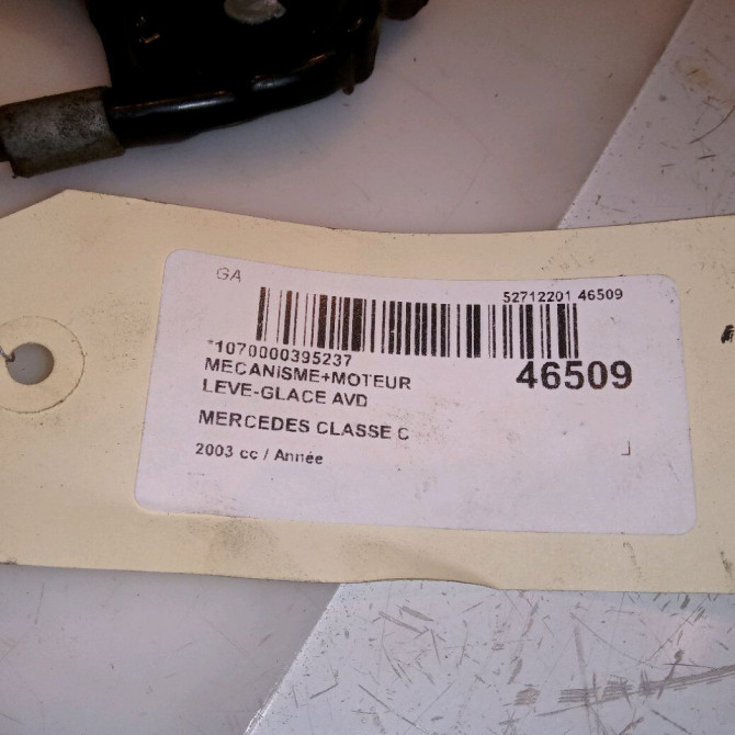 Mecanisme + moteur lève-glace avant droit occasion MERCEDES CLASSE C COUPE SPORT II Phase 1 03-2001->03-2004 2037204046 4