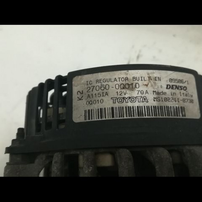 Alternateur occasion PEUGEOT 107 Phase 1 06-2005->12-2008 1.0i 12v 5705NN 3