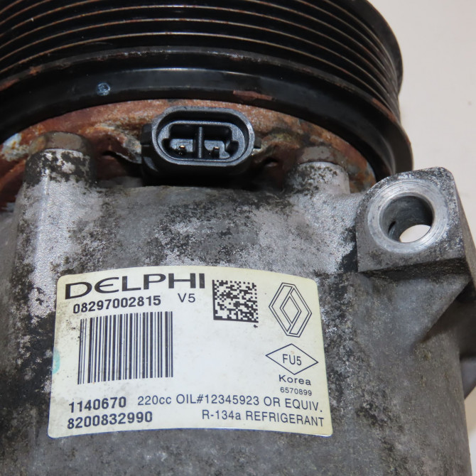 Compresseur air conditionne occasion RENAULT MASTER II Phase 3 06-2006->04-2010 2.5 DCI 100ch 8201250900 5