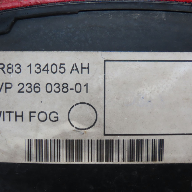 Feu arrière gauche occasion JAGUAR S-TYPE Phase 2 01-2002->12-2007 XR845506 4