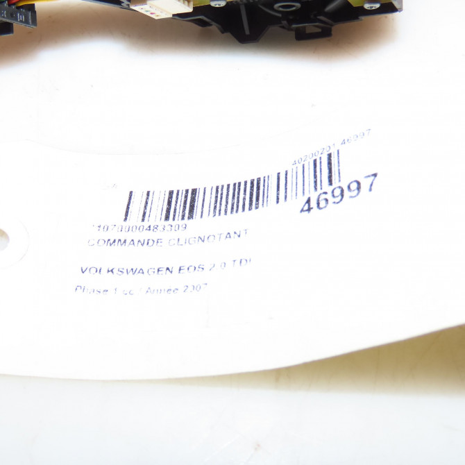 Commande clignotant occasion VOLKSWAGEN EOS Phase 1 04-2006->01-2011 2.0 TDI 140ch 1K0953513G9B9 4