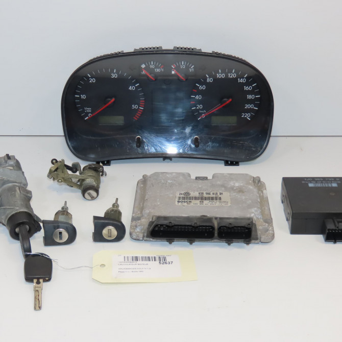 Calculateur moteur occasion VOLKSWAGEN GOLF IV GOLF IV Phase 1 1998-01-01->2005-06-30 1.9 TDI 110ch 38906018BM 1
