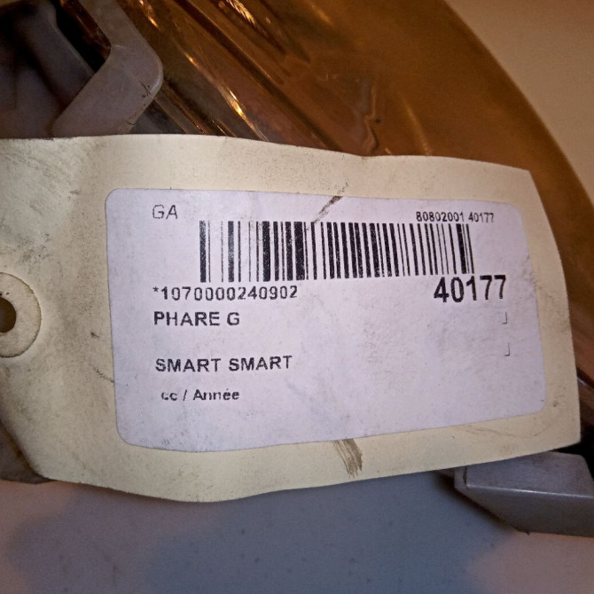 Phare gauche occasion SMART SMART CITY/FORTWO II 13464V003000000 4