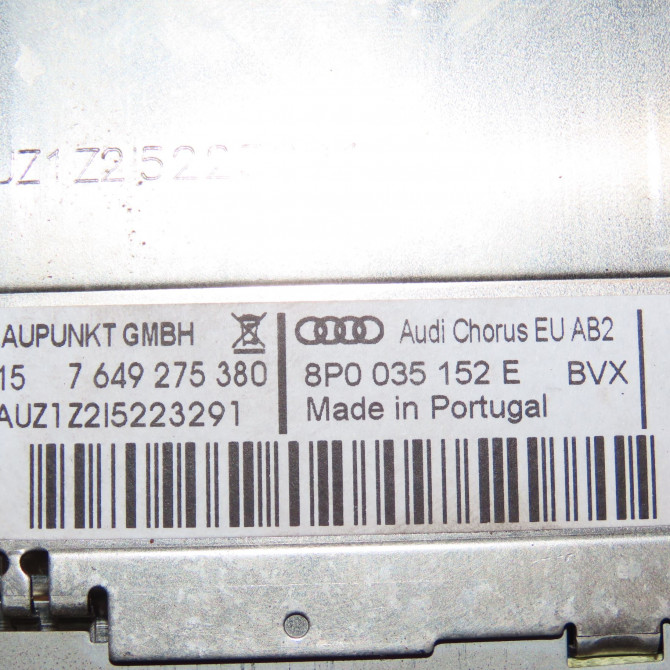 Autoradio occasion AUDI A3 II Phase 2 06-2008->07-2012 1.6 TDi 105ch 8P0057152EX 4