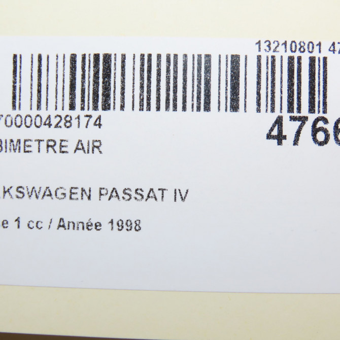 Debimetre air occasion VOLKSWAGEN PASSAT IV Phase 1 10-1996->10-2000 1.9 TDI 90ch 28906461X 7