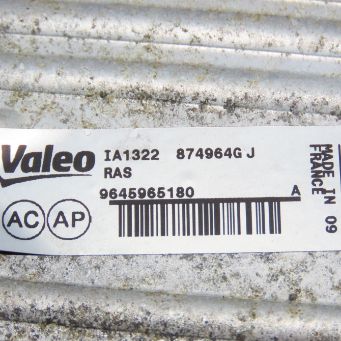 Echangeur air occasion CITROEN XSARA PICASSO Phase 2 02-2004->12-2010 1.6 HDI 92 ch 384G5 3