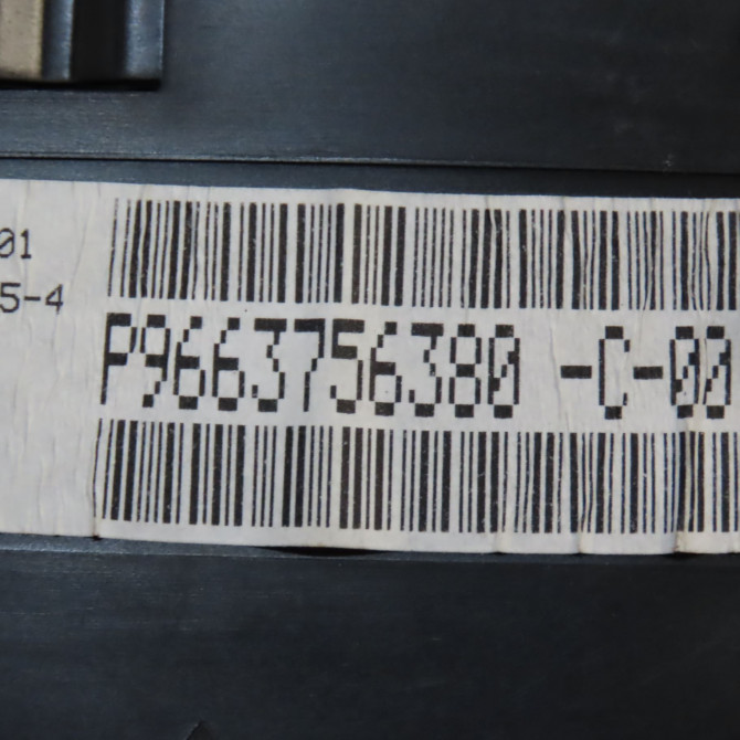 Compteur occasion CITROEN C4 PICASSO I Phase 1 01-2007->10-2013 1.6 HDi 16v 110ch 6106PX 5