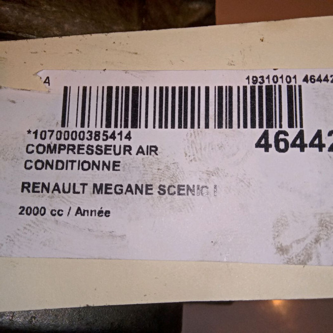 Compresseur air conditionne occasion RENAULT MEGANE SCENIC I Phase 2 08-1999->06-2003 926005849R 8