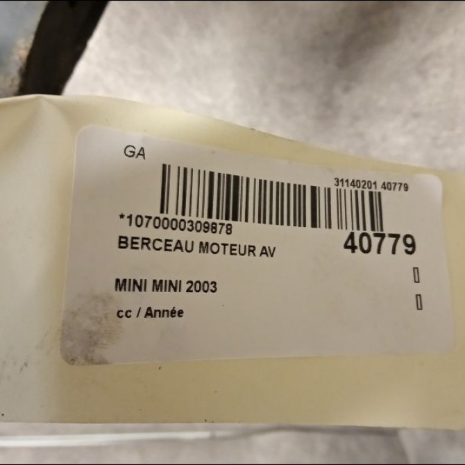 Berceau moteur avant occasion MINI MINI 31106763721 2