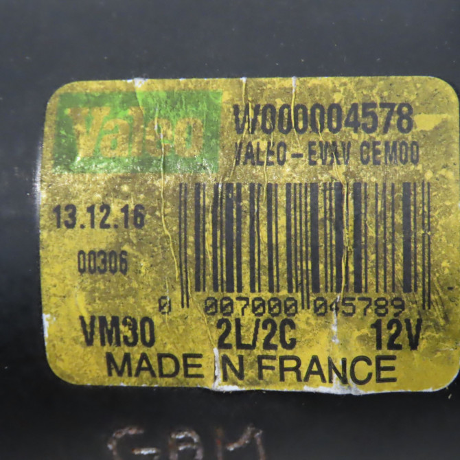 Moteur essuie-glace avant occasion CITROEN C3 II Phase 2 03-2013->12-2016 6405QC 5