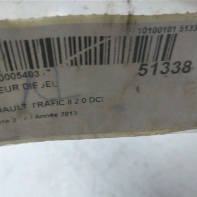 Moteur diesel occasion RENAULT TRAFIC II Phase 2 08-2006->... 2.0 DCI 115ch 8201270299 6