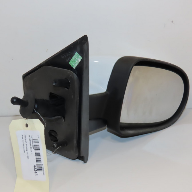 Retroviseur exterieur manuel droit occasion RENAULT TWINGO II Phase 2 12-2011->12-2014 1.5 DCI 75ch 963014304R 1