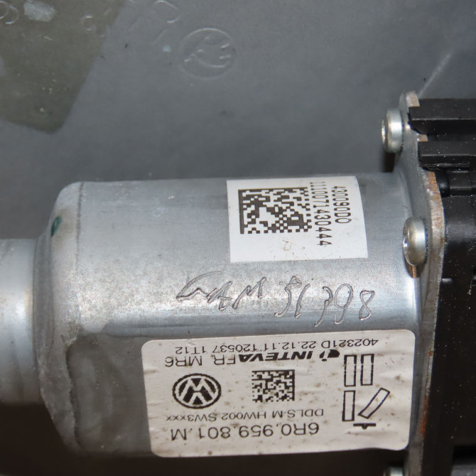 Mecanisme+moteur leve-glace avg occasion SKODA FABIA II Phase 2 03-2010->12-2014 1.6 TDI 90ch 5J4837461 3