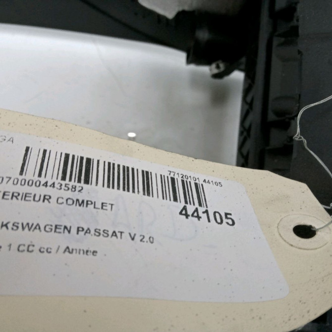 Interieur complet occasion VOLKSWAGEN PASSAT V Phase 1 04-1995->04-1999 2.0 TDI 140ch 6