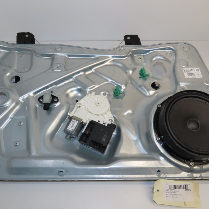 Mecanisme+moteur leve-glace avg occasion VOLKSWAGEN TIGUAN I TIGUAN I Phase 2 2011-04-01->2016-12-31 2.0 TDI 140ch 5N0837461 1