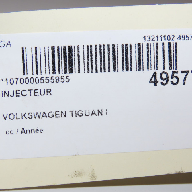 Injecteur occasion VOLKSWAGEN TIGUAN I 5
