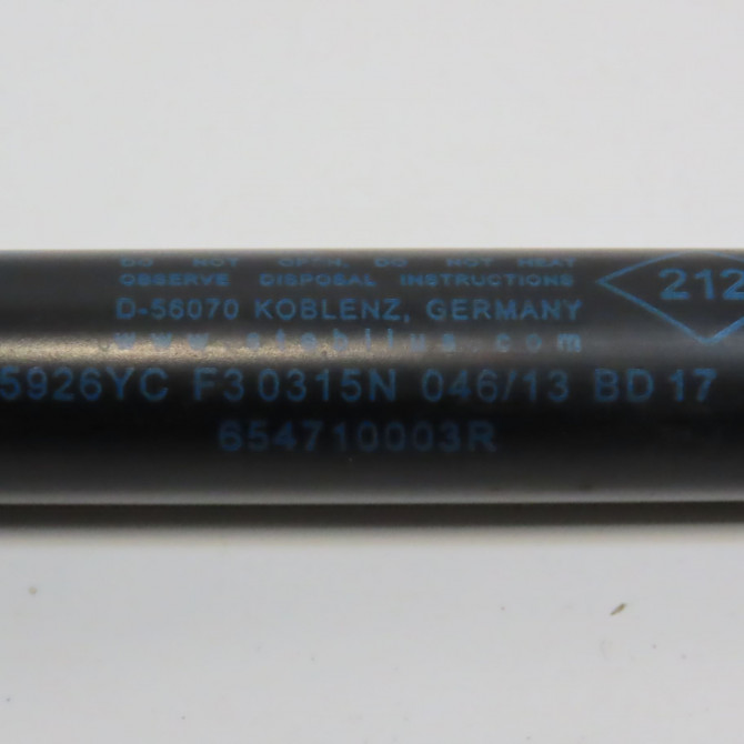 Verin d capot occasion RENAULT MEGANE III Phase 2 01-2012->06-2014 1.5 DCI 110ch 2