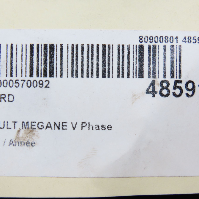 Feu arrière droit occasion RENAULT 265508574R 6