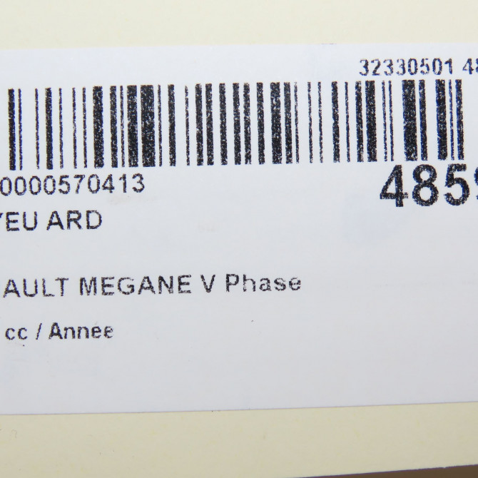 Moyeu ard occasion RENAULT 432026UA0A 6