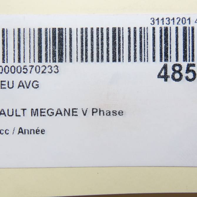 Moyeu avg occasion RENAULT 402026UA0A 6