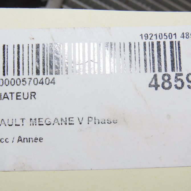 Radiateur occasion RENAULT 214105MZ0A 5