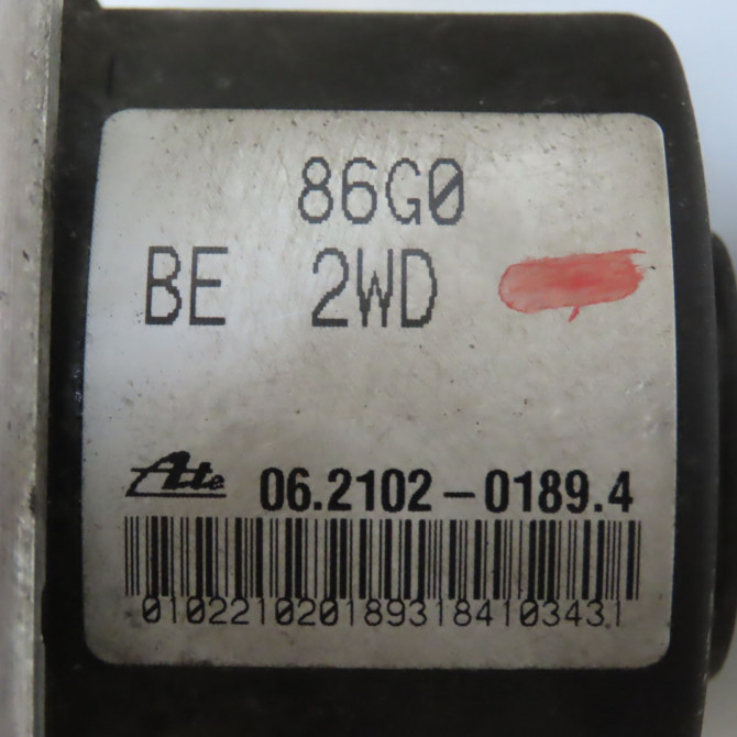 Unité hydraulique ABS occasion SUZUKI IGNIS II Phase 1 09-2003->09-2009 1.3 DDIS 5611086G81 5