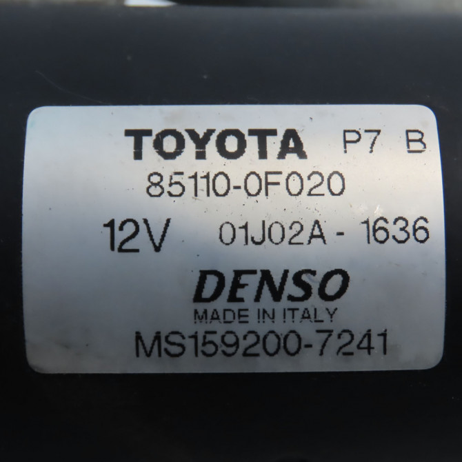 Moteur essuie-glace avant occasion TOYOTA COROLLA VERSO II phase 2 06-2007->05-2009 2.2D 136ch 851100F050 4
