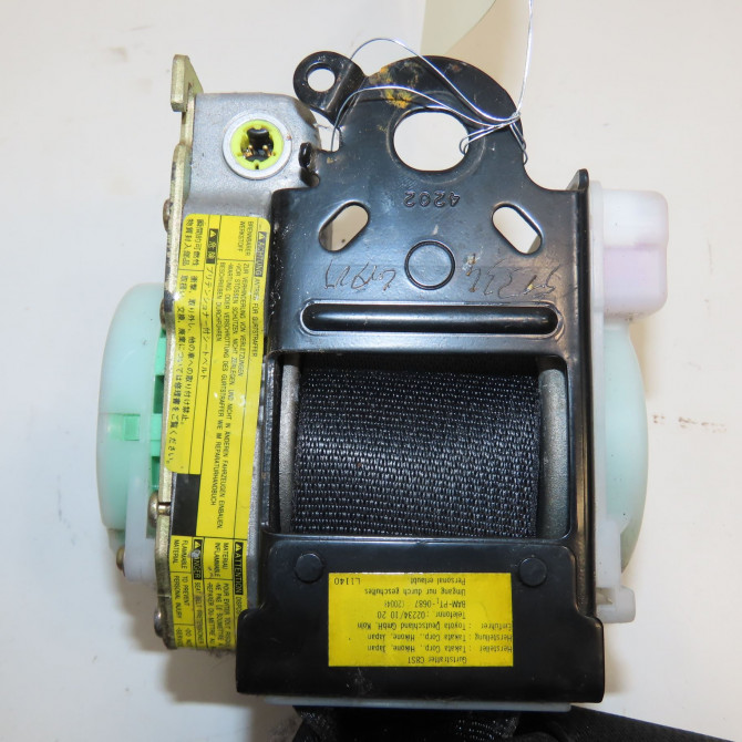 Ceinture avant droite occasion TOYOTA YARIS I Phase 2 03-2003->12-2005 1.3i 87ch 732100D032C5 3