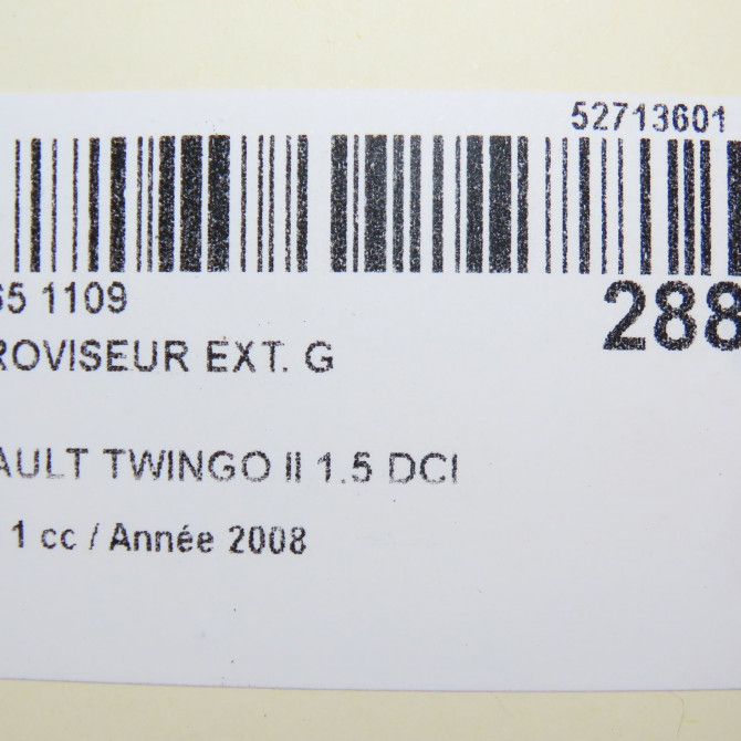 Retroviseur exterieur gauche occasion RENAULT TWINGO II Phase 1 06-2007->11-2011 1.5 DCI 65ch 7701067334 5