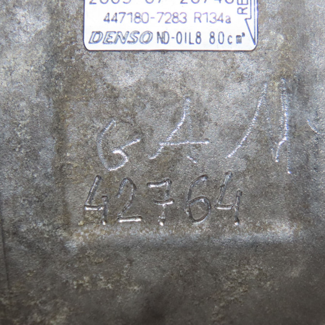 Compresseur air conditionne occasion SEAT CORDOBA II Phase 1 10-2002->05-2009 1.9 TDI 100ch 6Q0820808F 6