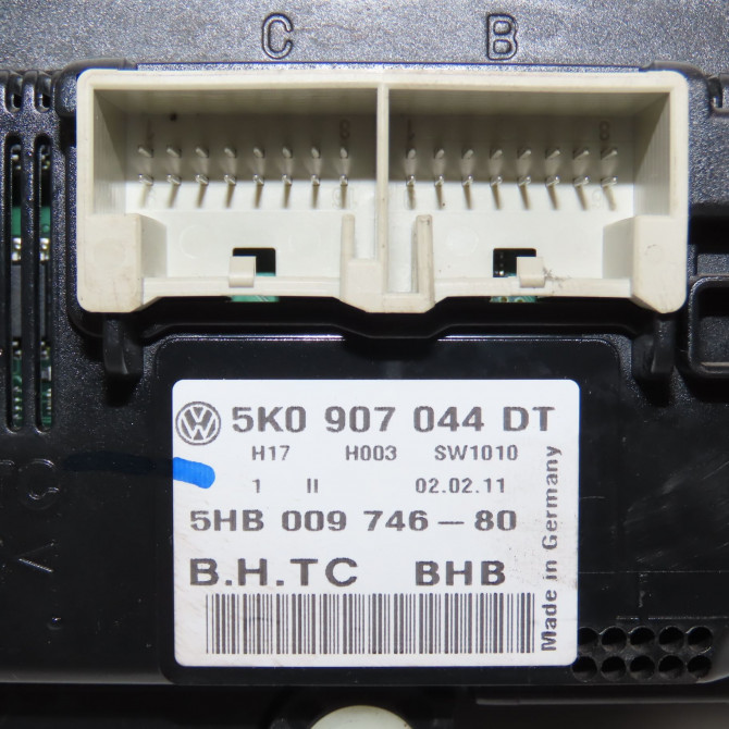 Commande de chauffage occasion VOLKSWAGEN GOLF VI Phase 1 10-2008->04-2013 1.6 TDI 105ch 3