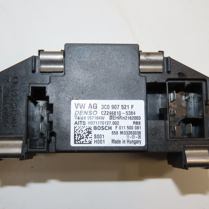 Resistance de chauffage occasion VOLKSWAGEN GOLF VI Phase 1 10-2008->04-2013 1.6 TDI 105ch 3