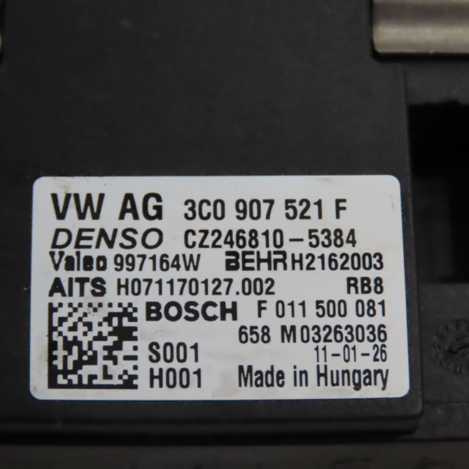 Resistance de chauffage occasion VOLKSWAGEN GOLF VI Phase 1 10-2008->04-2013 1.6 TDI 105ch 4