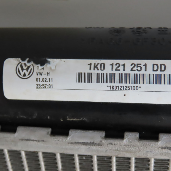 Radiateur occasion VOLKSWAGEN GOLF VI Phase 1 10-2008->04-2013 1.6 TDI 105ch 3