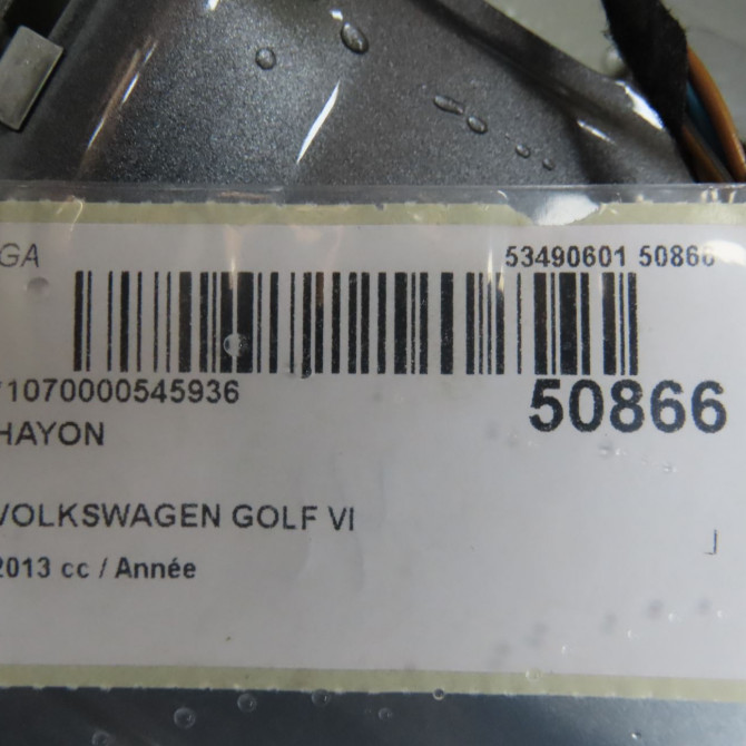 Hayon occasion VOLKSWAGEN GOLF VI 5