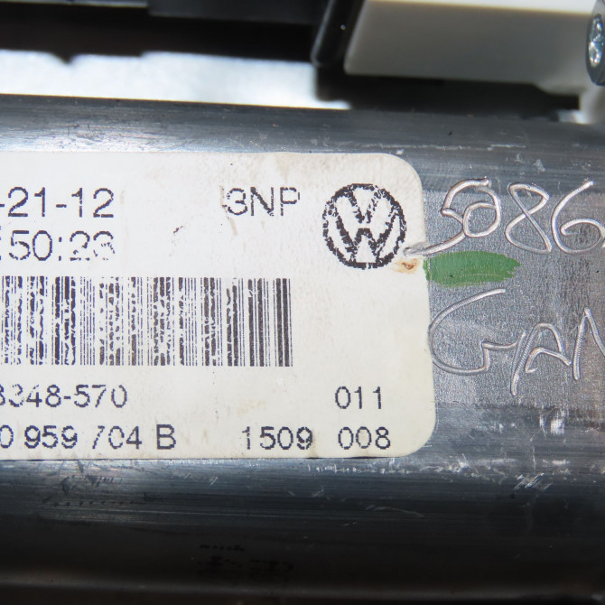 Mecanisme+moteur leve-glace ard occasion VOLKSWAGEN GOLF VI 1K9839462A 4