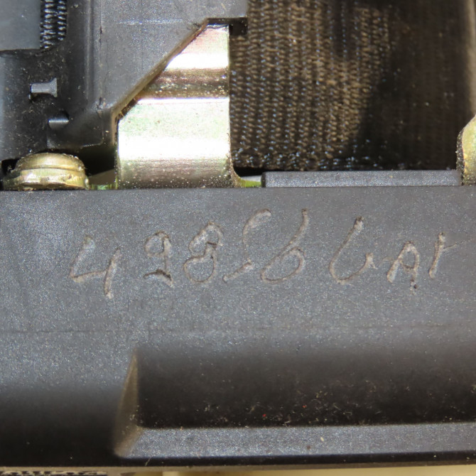 Ceinture avant droite occasion VOLKSWAGEN PASSAT V Phase 1 03-2005->10-2010 1.9 TDI 105ch 3C1857706RRAA 5