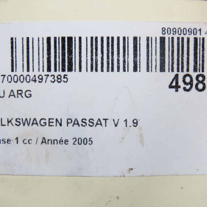 Feu arrière gauche occasion VOLKSWAGEN PASSAT V Phase 1 03-2005->10-2010 1.9 TDI 105ch 3C5945095H 5