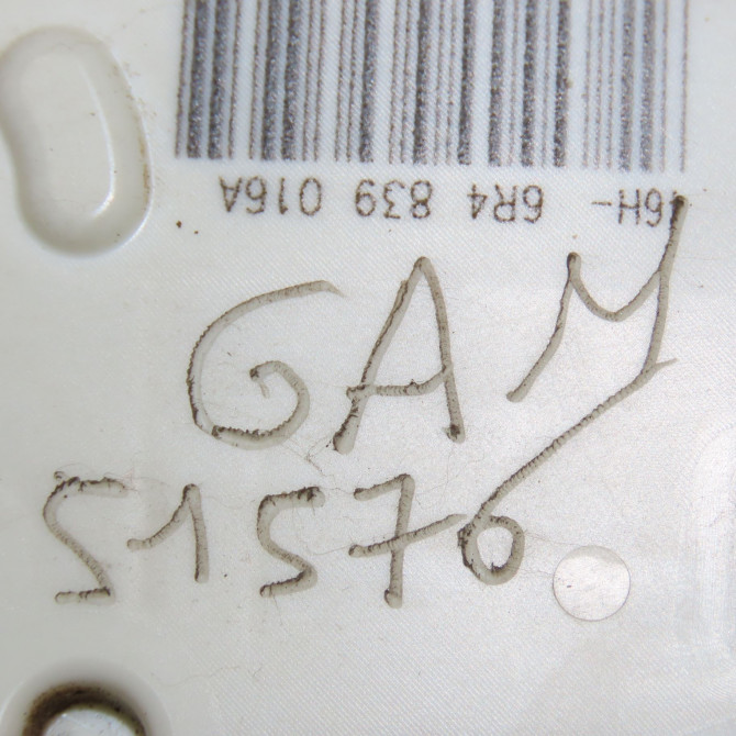 Serrure porte ard occasion VOLKSWAGEN POLO V Phase 2 02-2014->... 1.2i 90ch 6C0839014A 5