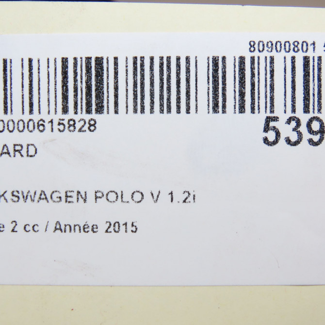 Feu arrière droit occasion VOLKSWAGEN POLO V Phase 2 02-2014->... 1.2i 90ch 6C0945096K 6