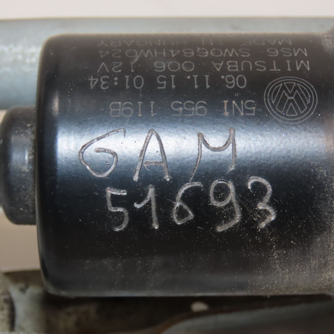 Moteur essuie-glace avant occasion VOLKSWAGEN TIGUAN I TIGUAN I Phase 2 2011-04-01->2016-12-31 2.0 TDI 140ch 5N1955023F 5