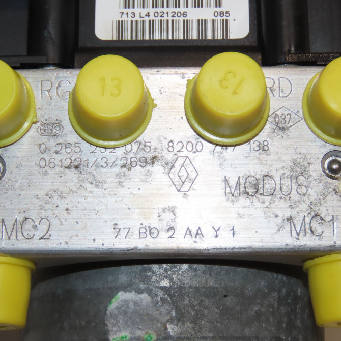 Unité hydraulique ABS occasion RENAULT MODUS Phase 1 09-2004->12-2007 1.6i 16v 5
