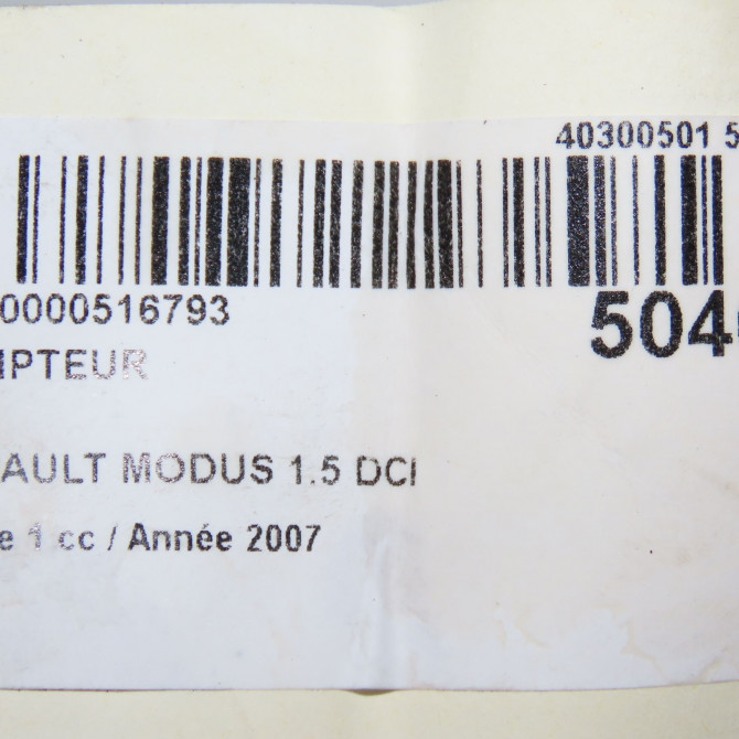 Compteur occasion RENAULT MODUS Phase 1 09-2004->12-2007 1.5 DCI 70ch 8200699915 6